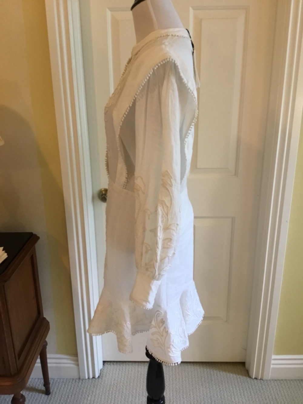 Veronica beard white embroidered linen dress / Brand new with tag - Picture 12 of 16